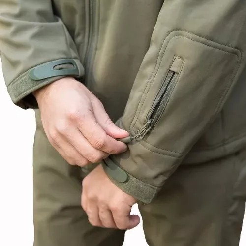 Chamarra Táctica Térmica Impermeable Para Hombre