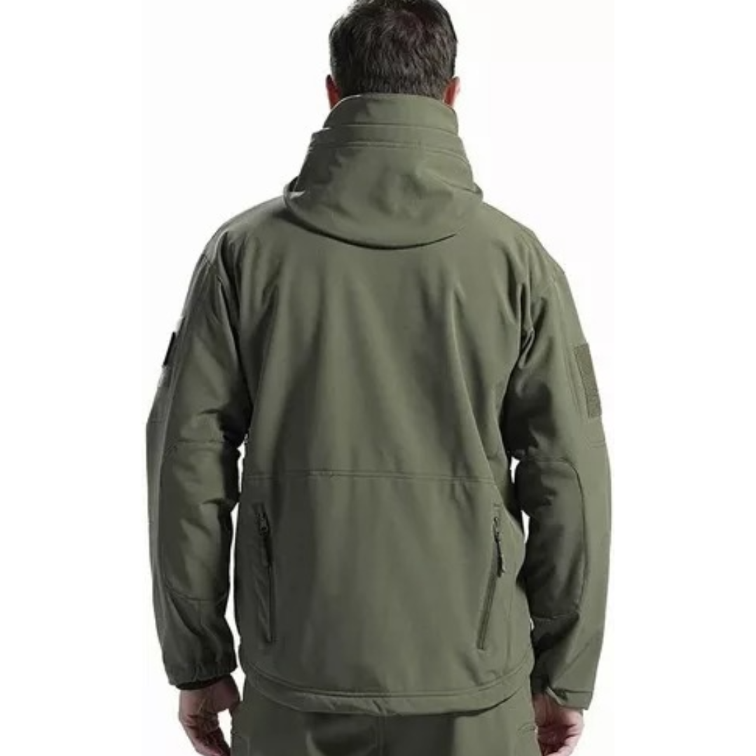 Chamarra Táctica Térmica Impermeable Para Hombre