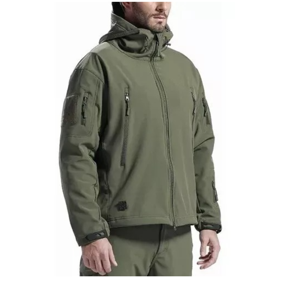 Chamarra Táctica Térmica Impermeable Para Hombre