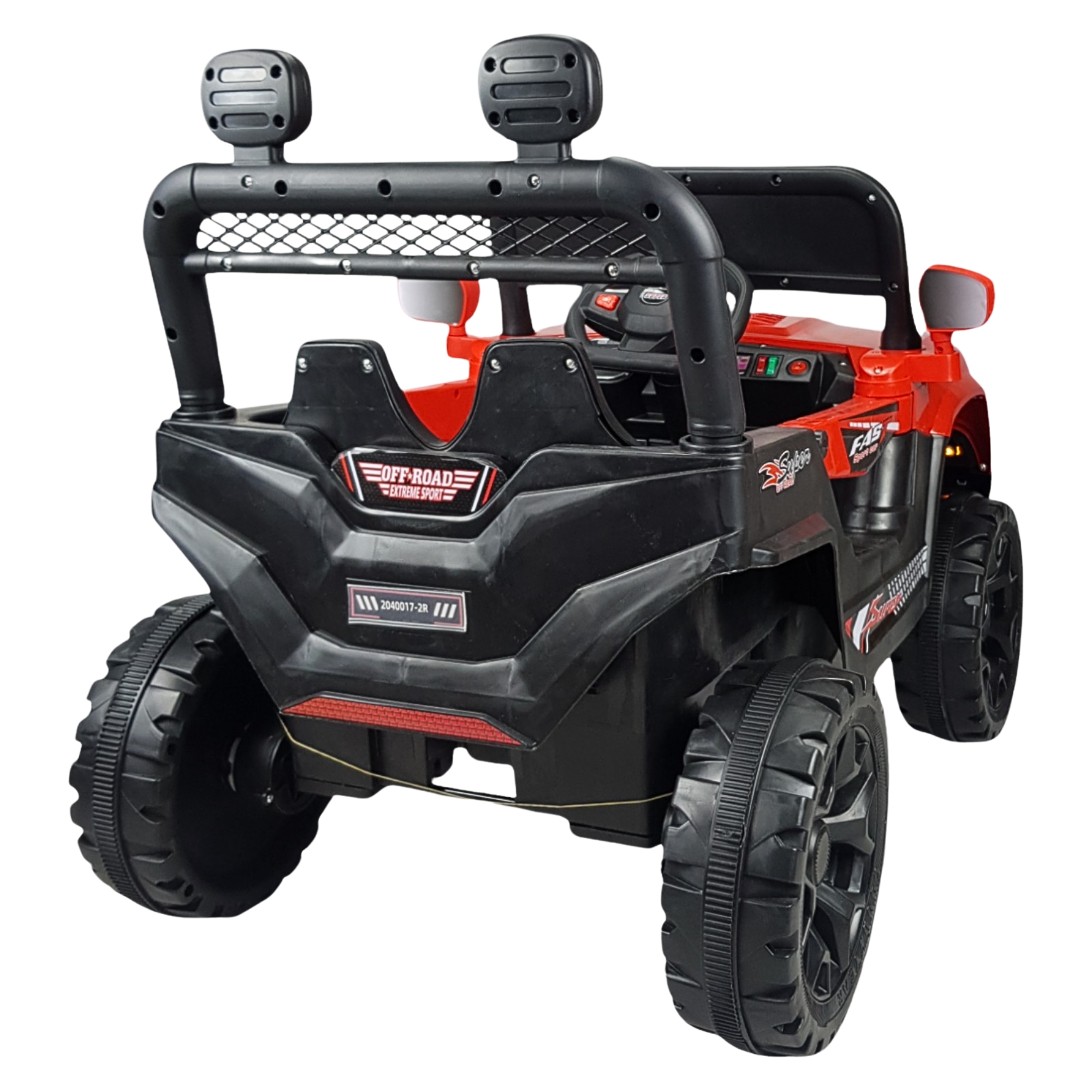 Carrito Montable Montable ElÃ©eléctrico Ironmax Buggy Rojo