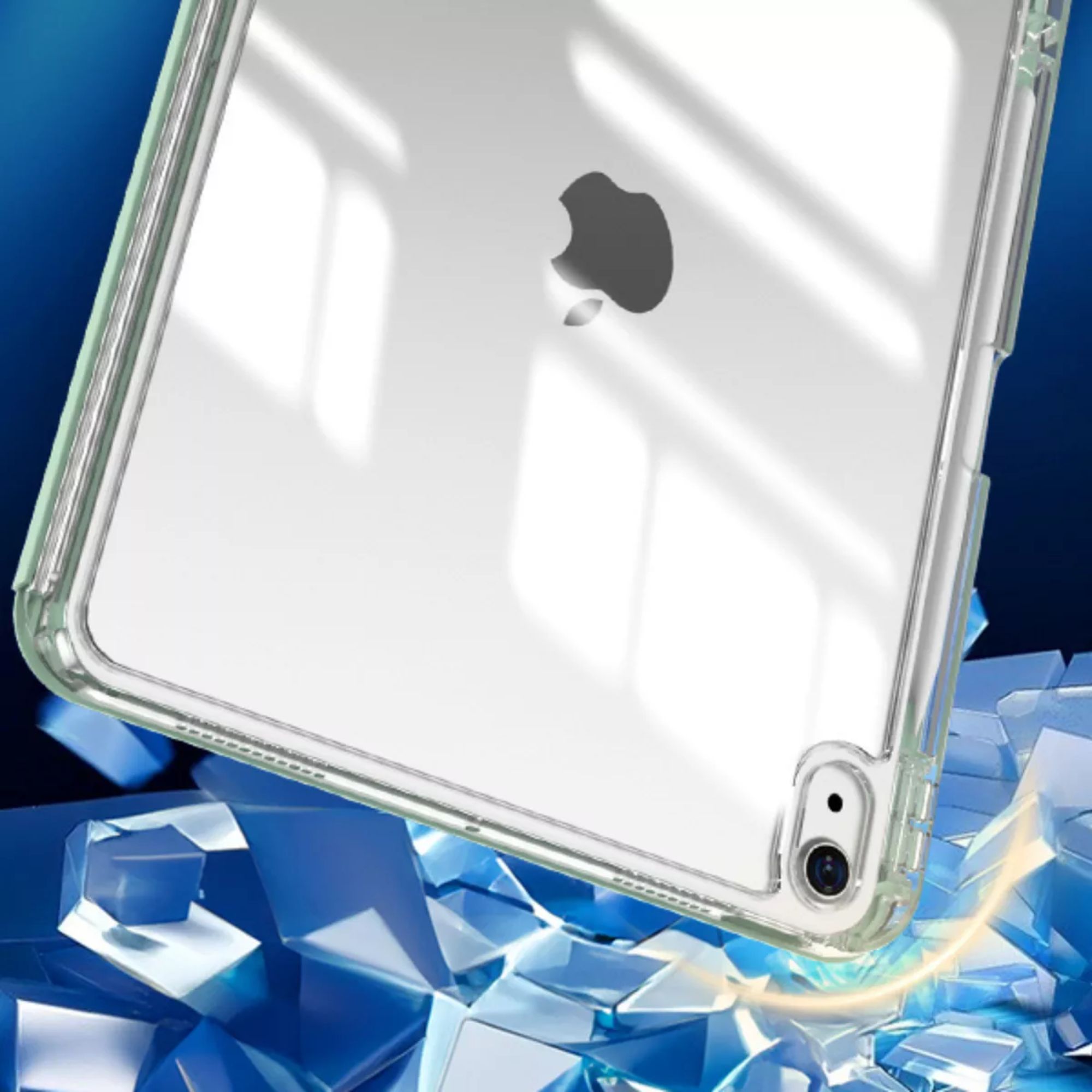 Funda Para iPad Mini 6 2021 8.3 Smart Cover Soporte Plegable Azul Cielo