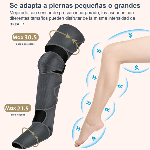 Masajeador De Piernas Aparato Y Botas De Compresion De Aire