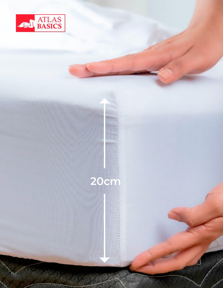 Cubre Colchón Individual Impermeable Ultra Delgado