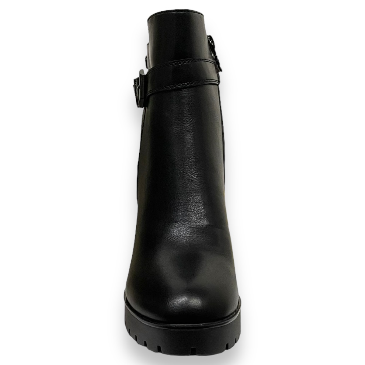 Botines Negros Mujer Con Tacón Plataforma Xti
