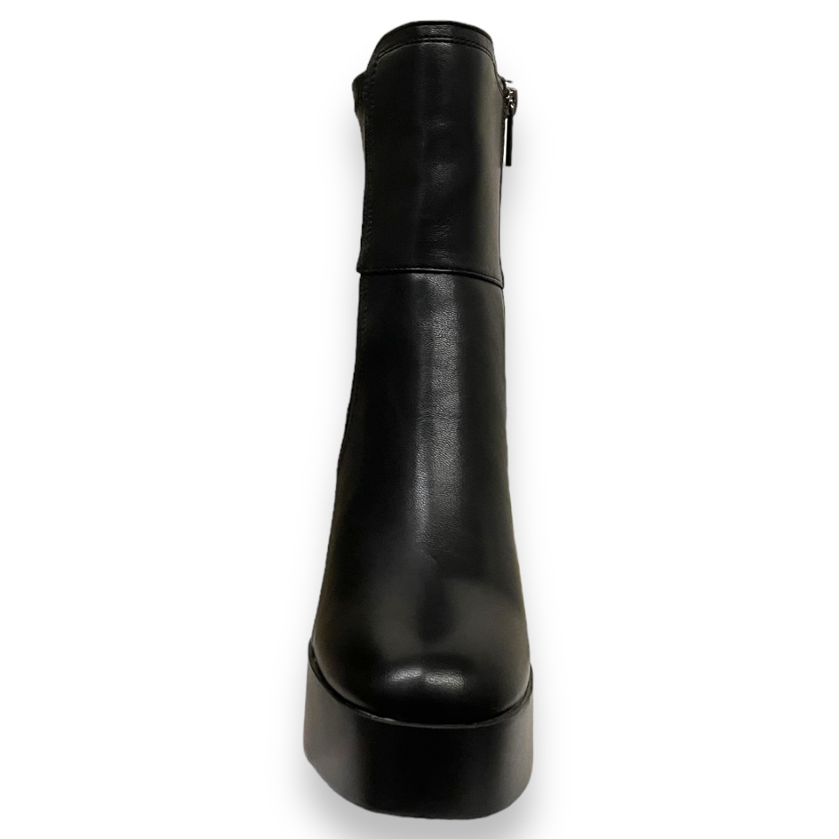 Botas Negras Mujer Xti Con Elástico Suela De Plataforma