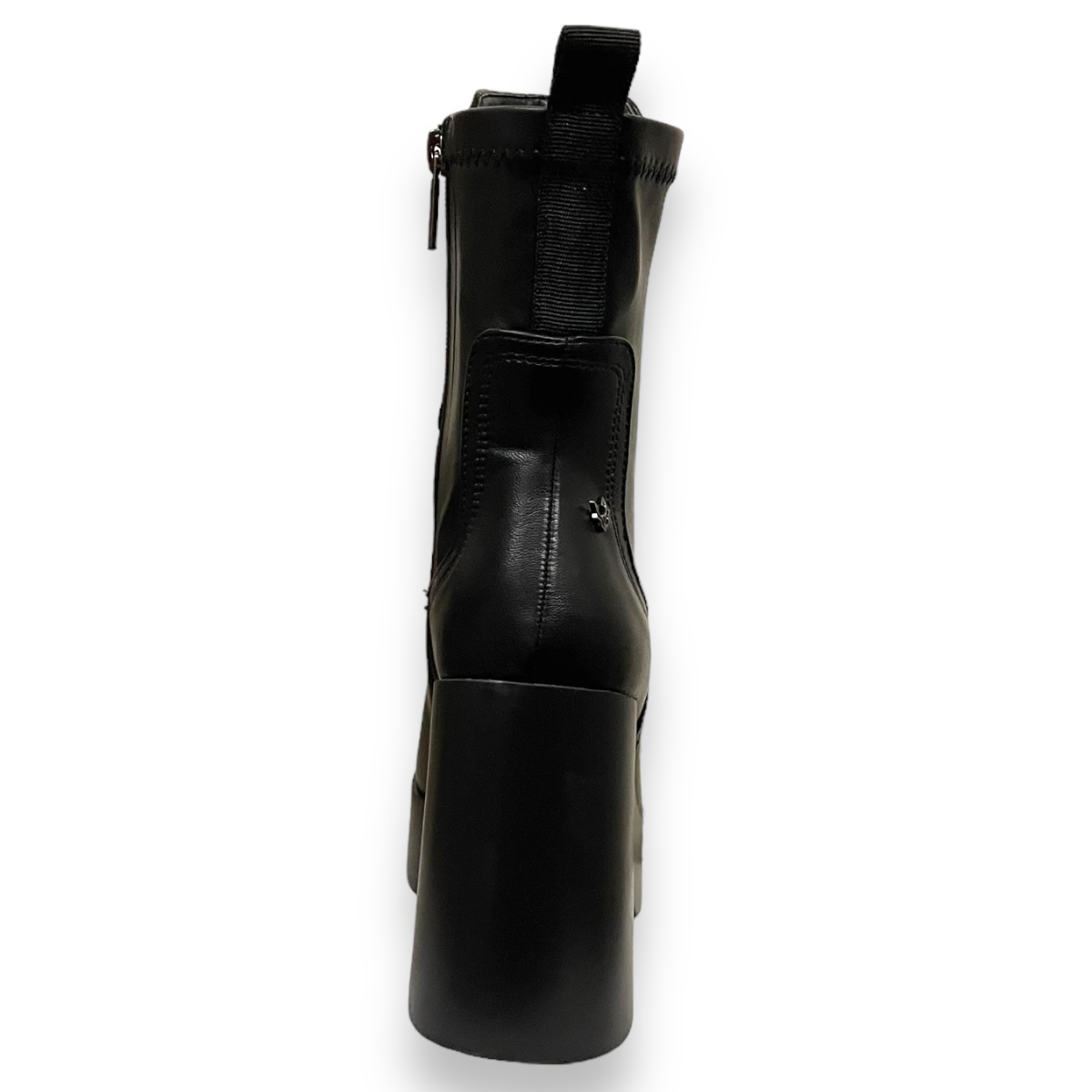Botas Negras Mujer Xti Con Elástico Suela De Plataforma