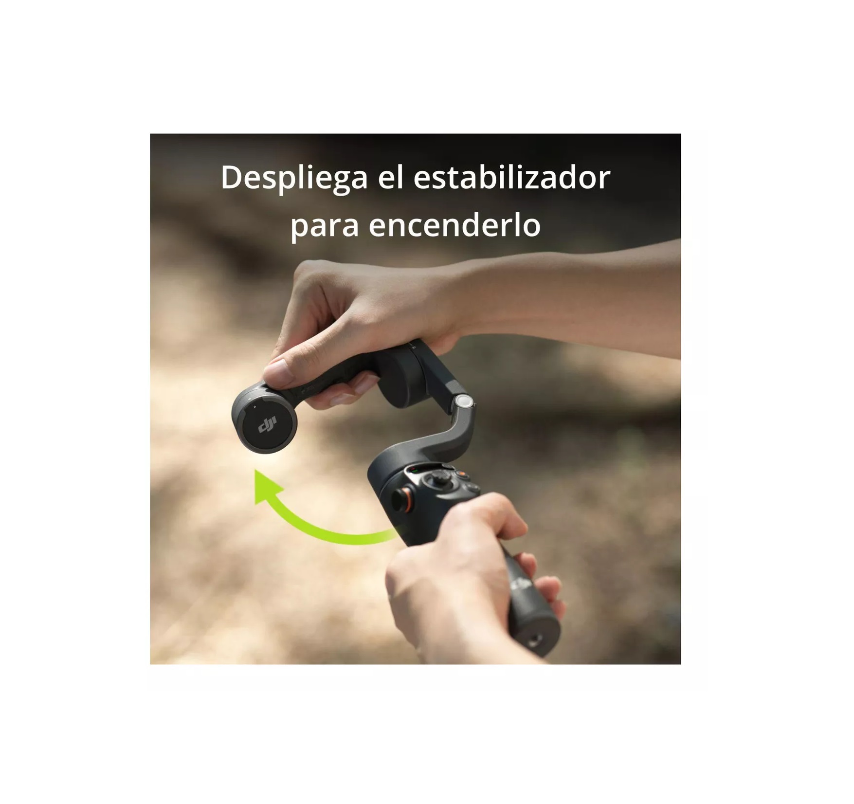 Estabilizador Dji Osmo Mobile 6, En Tres Ejes Modelo: M06001, Para Teléfonos Celulares Color Gris 