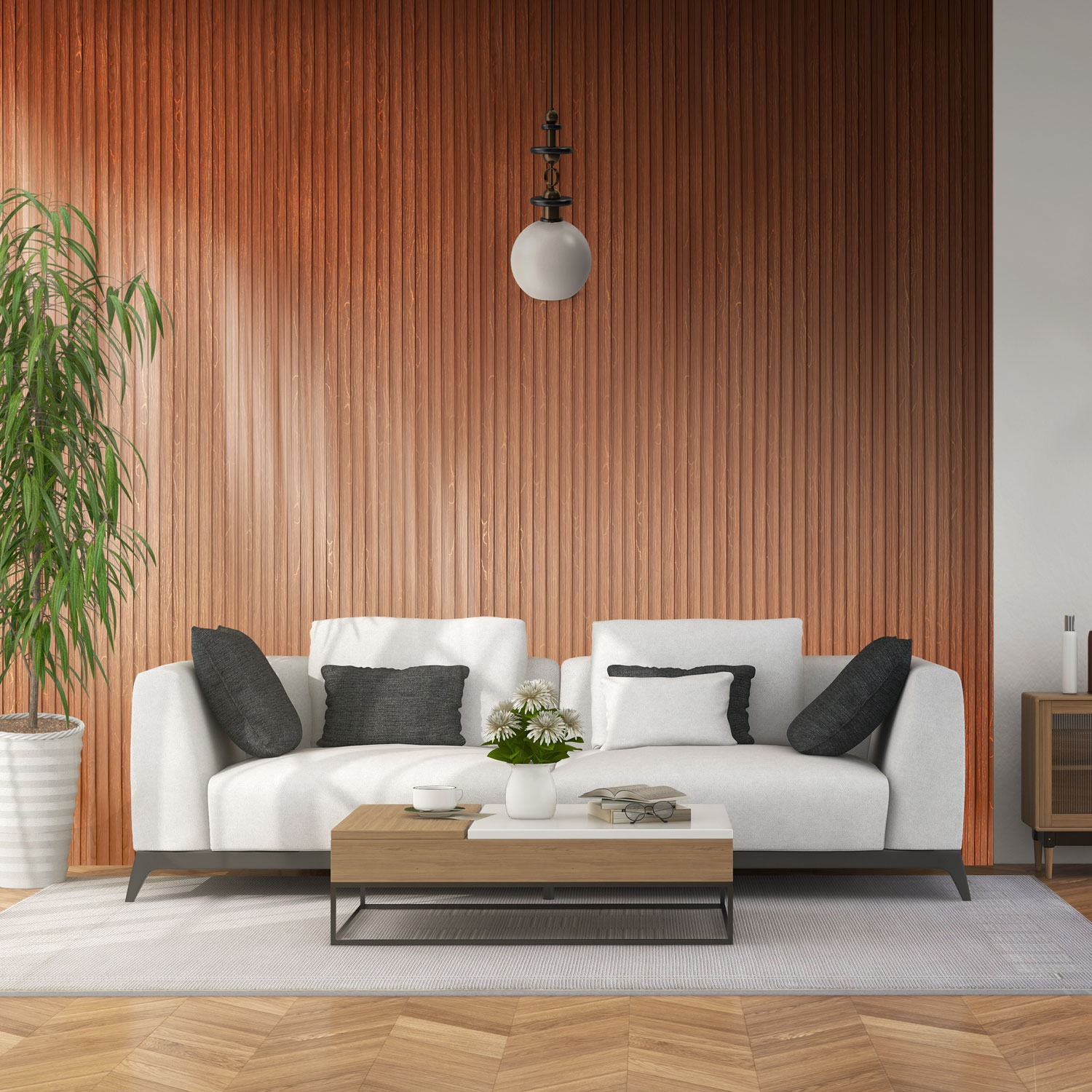 Lambrin Panel Decorativo 3d Set 14pz 6.7m2 Interior Exterior