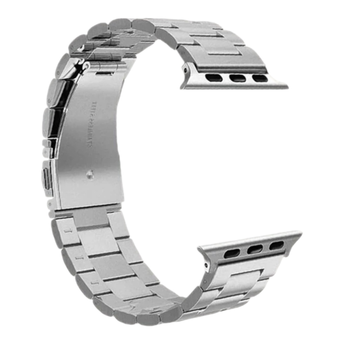 Correa Band Eslabon Acero Compatible Con Apple Watch 42/44/45 mm