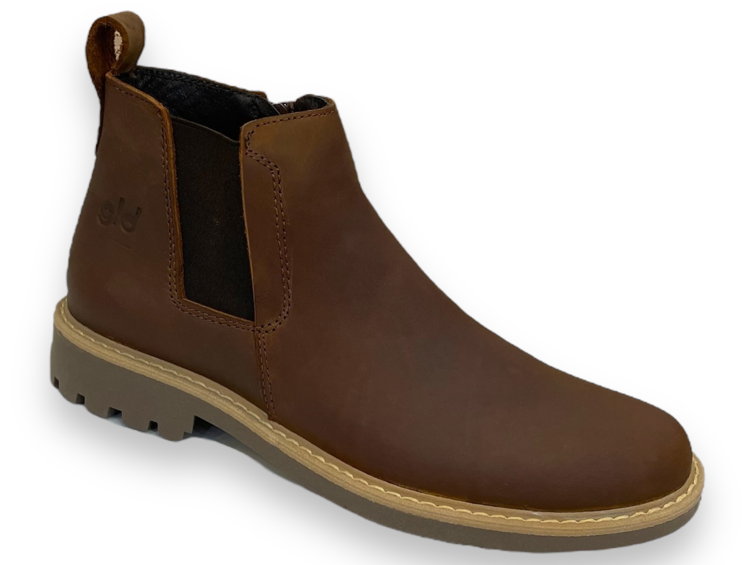 Botas Chelsea de Hombre en Piel Casual Gilliardo 