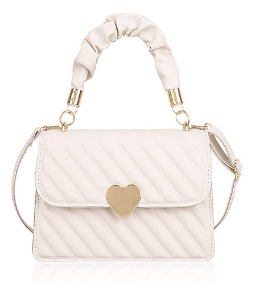 Bolso De Mano Con Un Solo Hombro Moda Y Elegante Para Mujer blanco