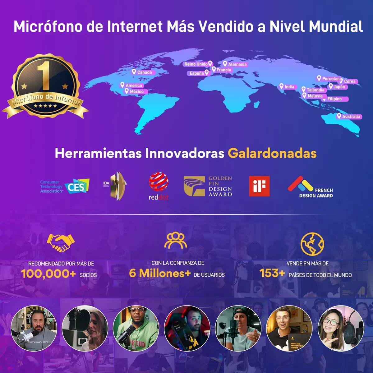 Maono Mezclador Interfaz Audio Para Gamer Stream, G1 Neo