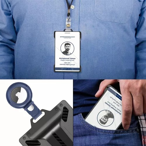 Cartera De Hombre Tarjetero Metálico De Aluminio Rfid
