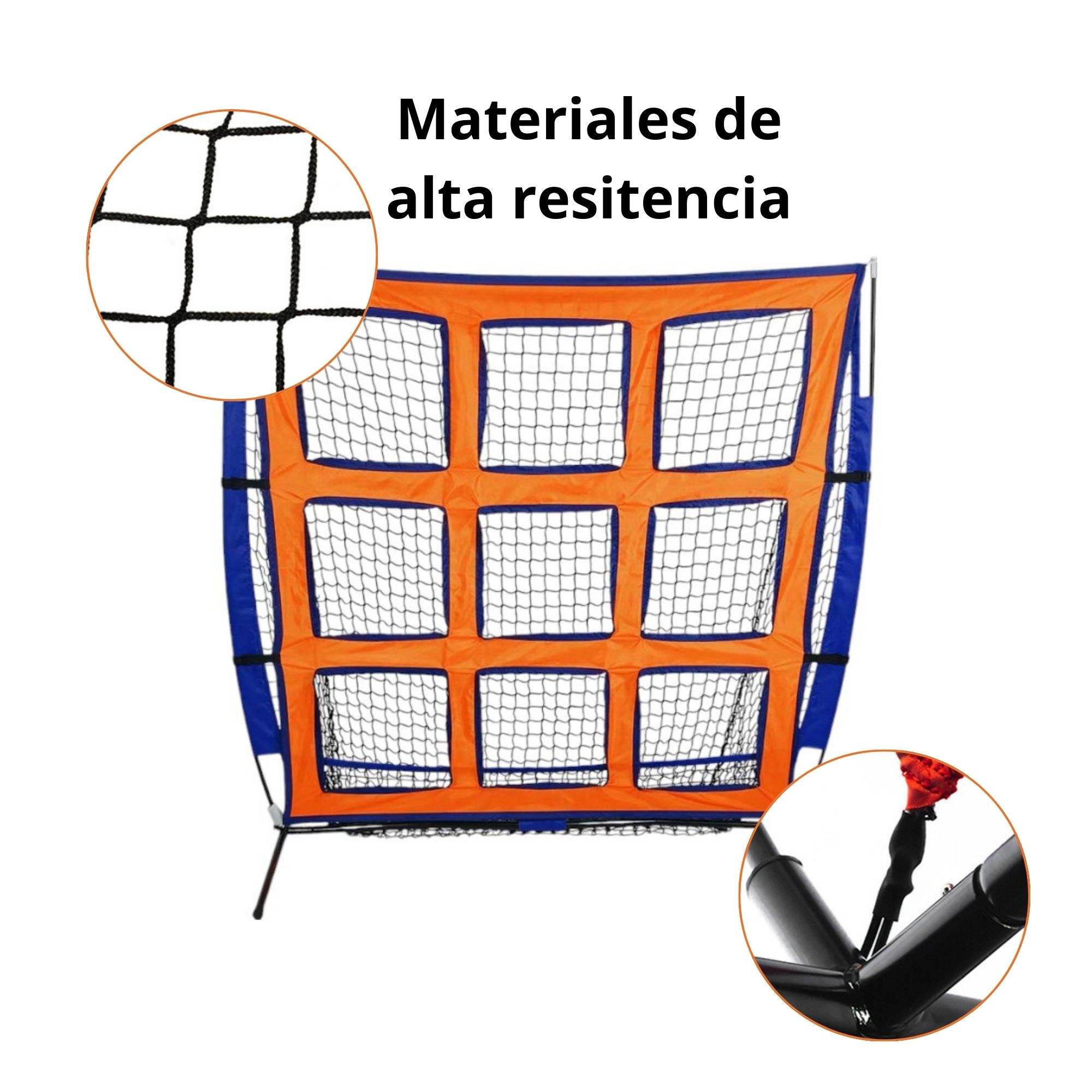 Portería Red de Entrenamiento Lanzamiento Futbol Americano, Futbol, Red de Presición, Red con 9 Zonas de Objetivo