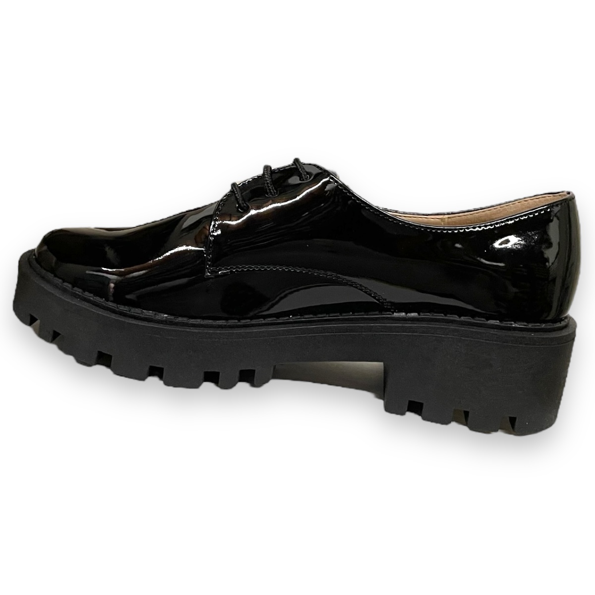 Zapatos negros con plataforma Mujer Ligeros Juvenil