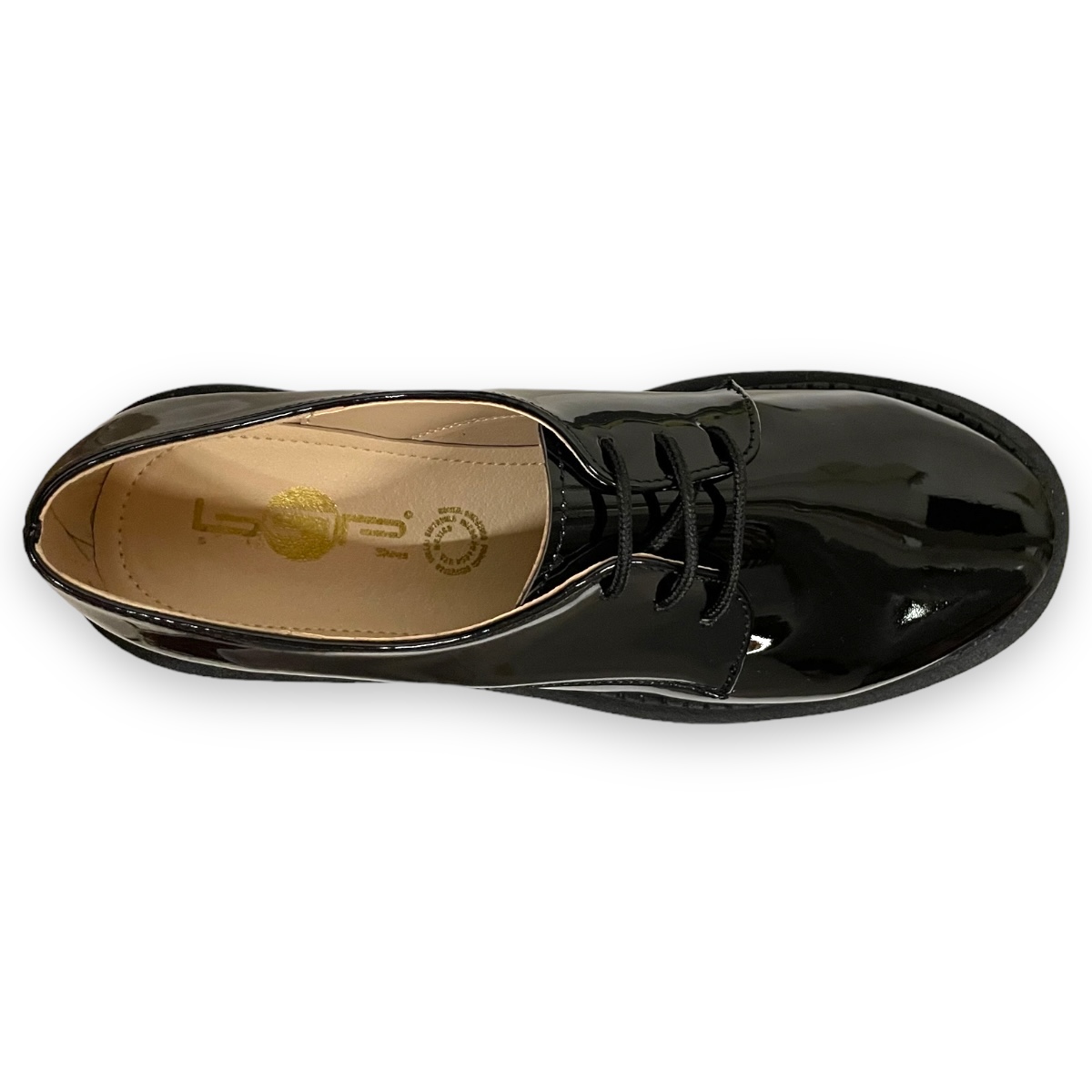 Zapatos negros con plataforma Mujer Ligeros Juvenil