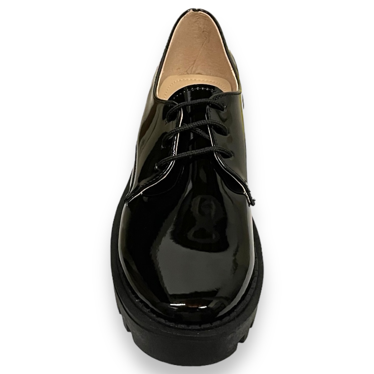 Zapatos negros con plataforma Mujer Ligeros Juvenil