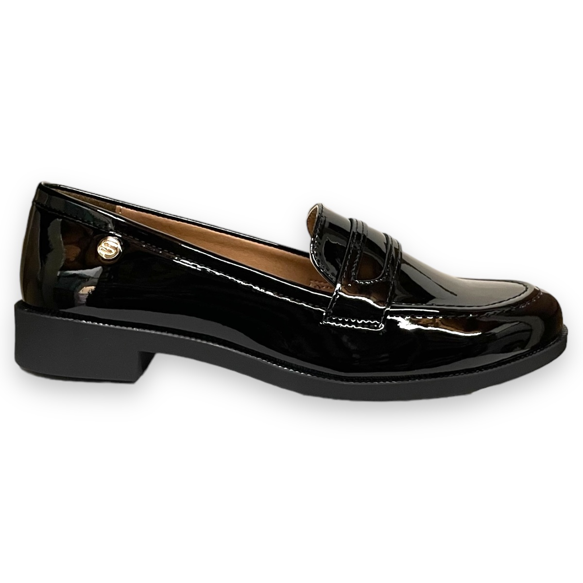 Mocasines Zapatos De Charol Mujer Salamandra