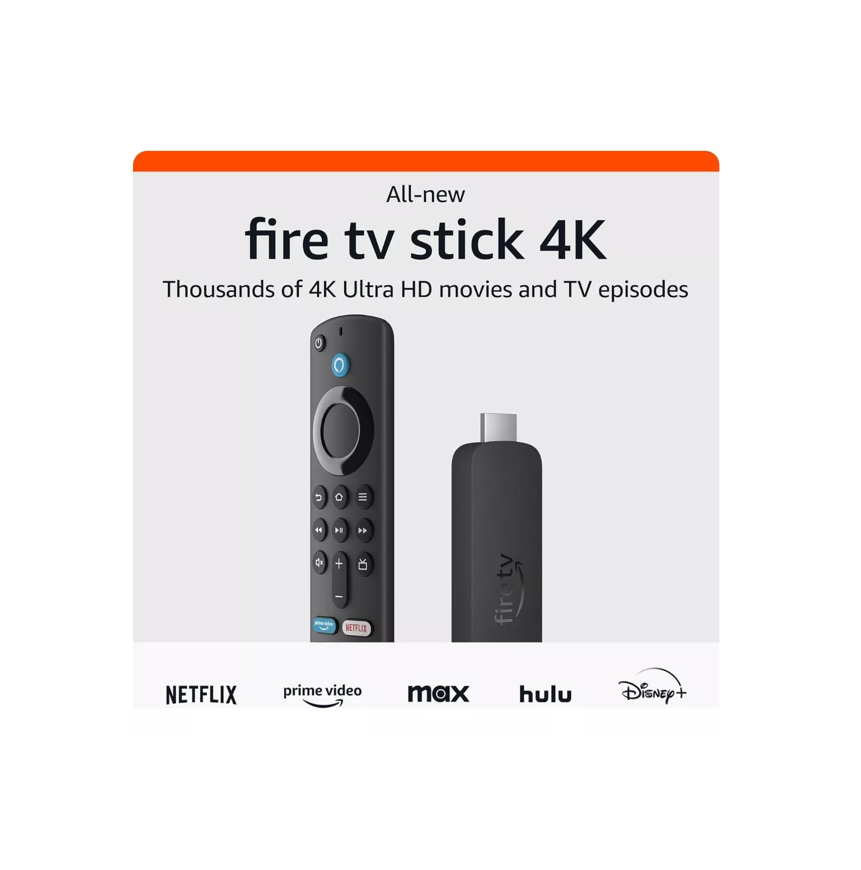 Fire Tv Stick 4K (2023) Compatible Wifi 6, 2 Gb Ram 8 Gb Almacenamiento Color Negro