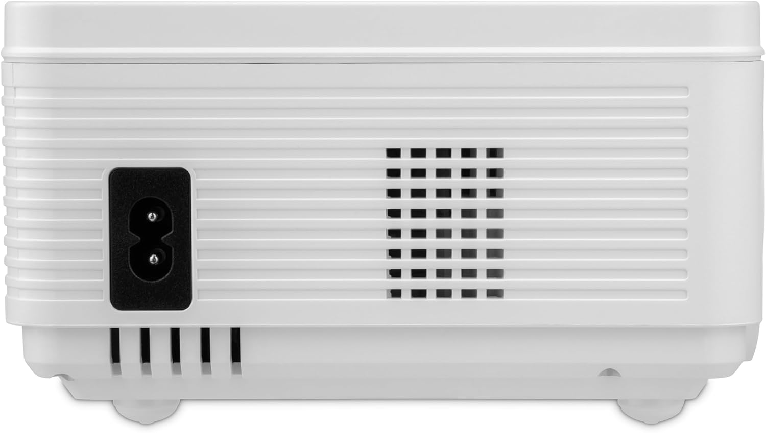 Qian Proyector Nativo 1280 * 720, Brillo de 200 lúmenes ANSI con 50,000 Horas de Vida, 35 a 150 Pulgadas Compatible con TV Stick, Chromecast, Roku, DVD, laptops, X-Box, PS5