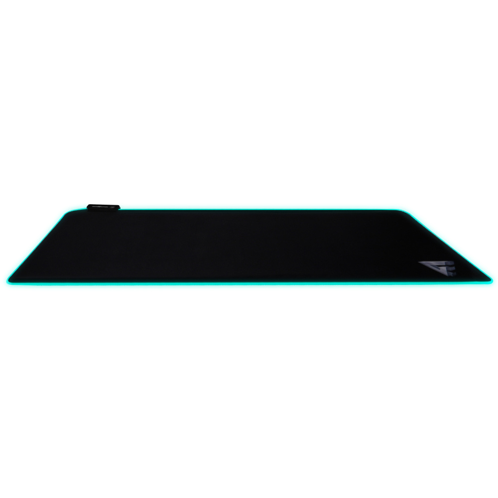 Mousepad Game Factor MPG500 XL RGB, 80 x 30cm, Grosor 4mm, Negro