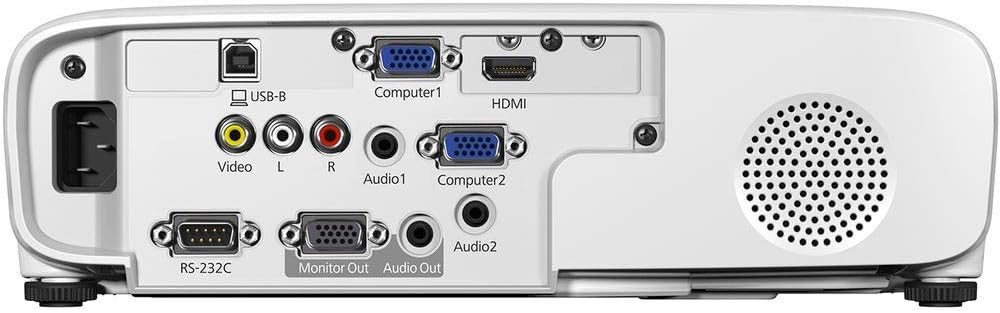 Epson PowerLite E20 3400 lúmenes XGA 1024 x 768 Proyector 3LCD, blanco