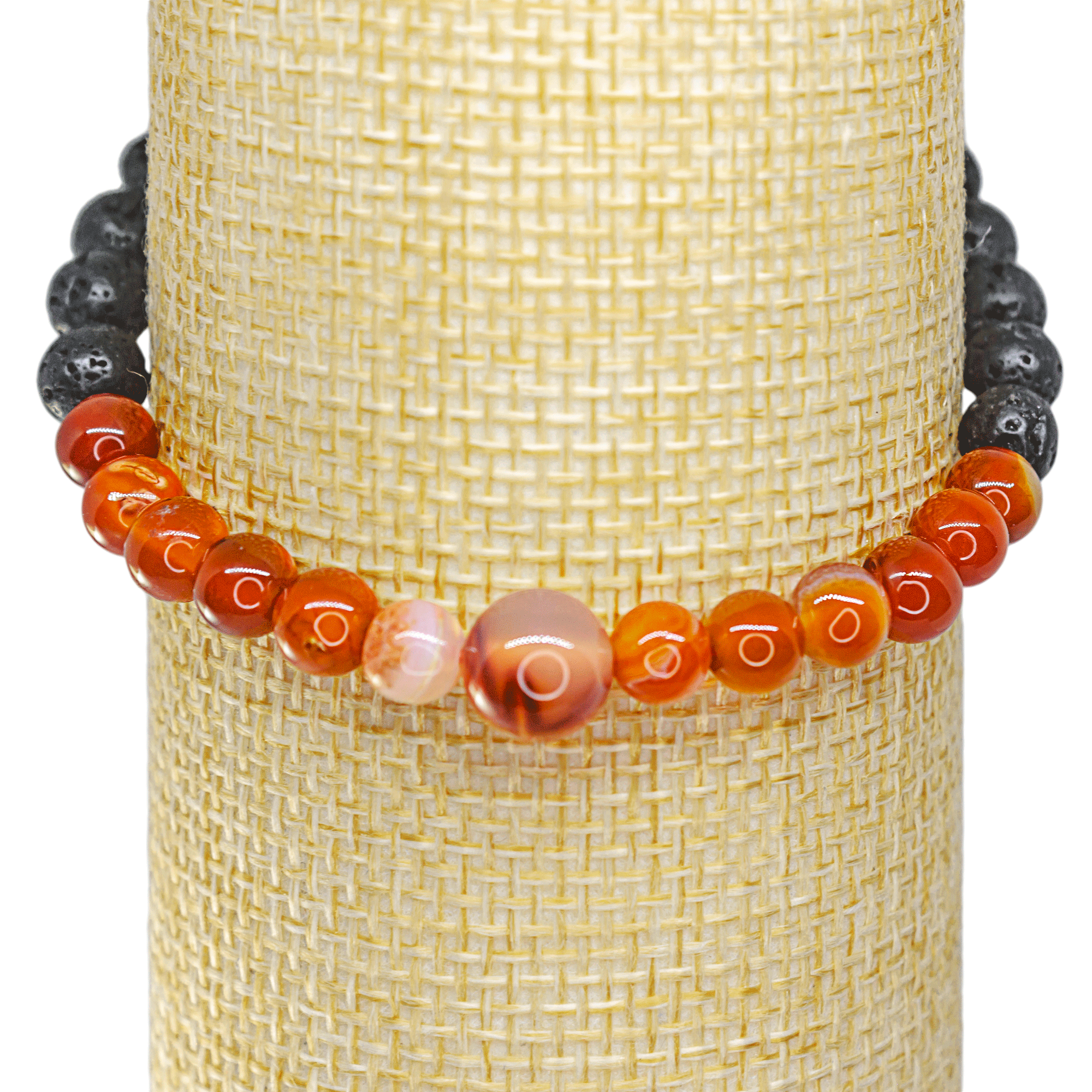 Pulsera Cornalina Protección Motivación Energía Positiva