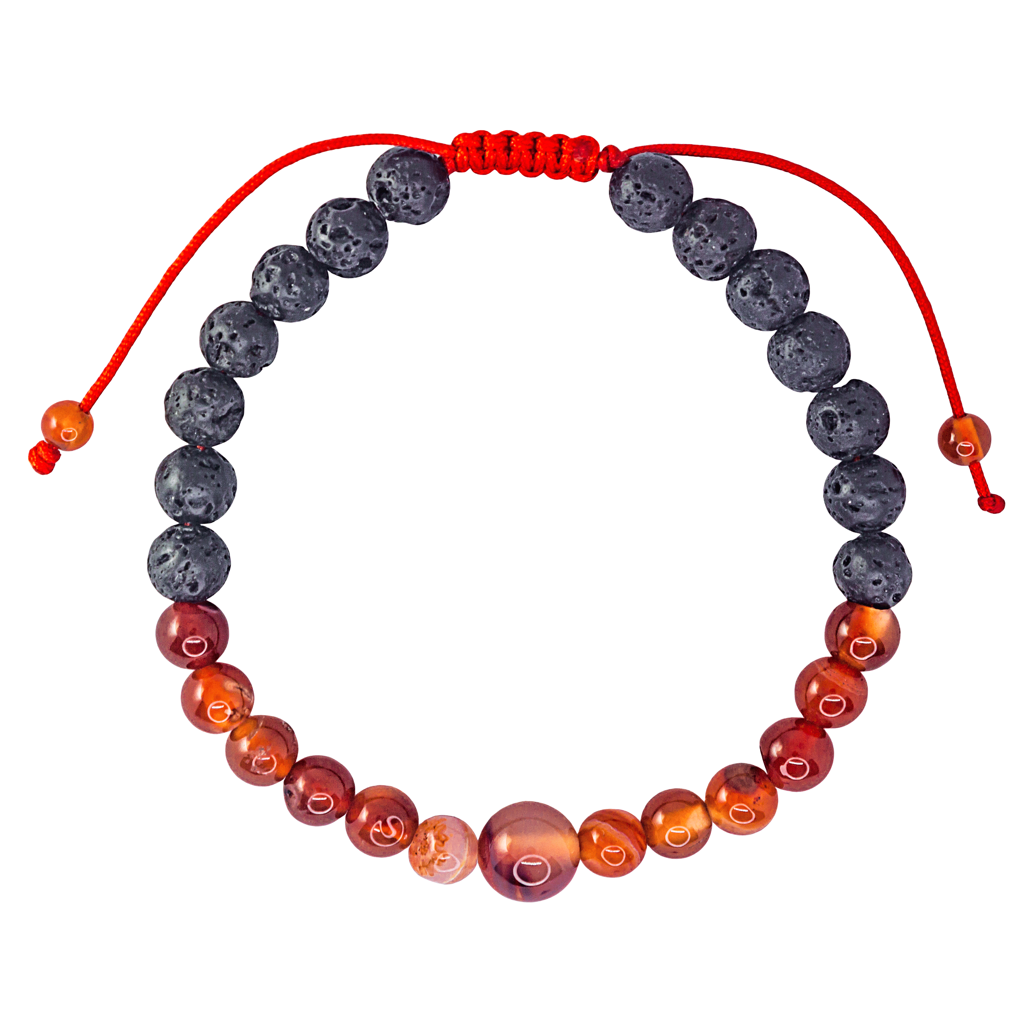 Pulsera Cornalina Protección Motivación Energía Positiva