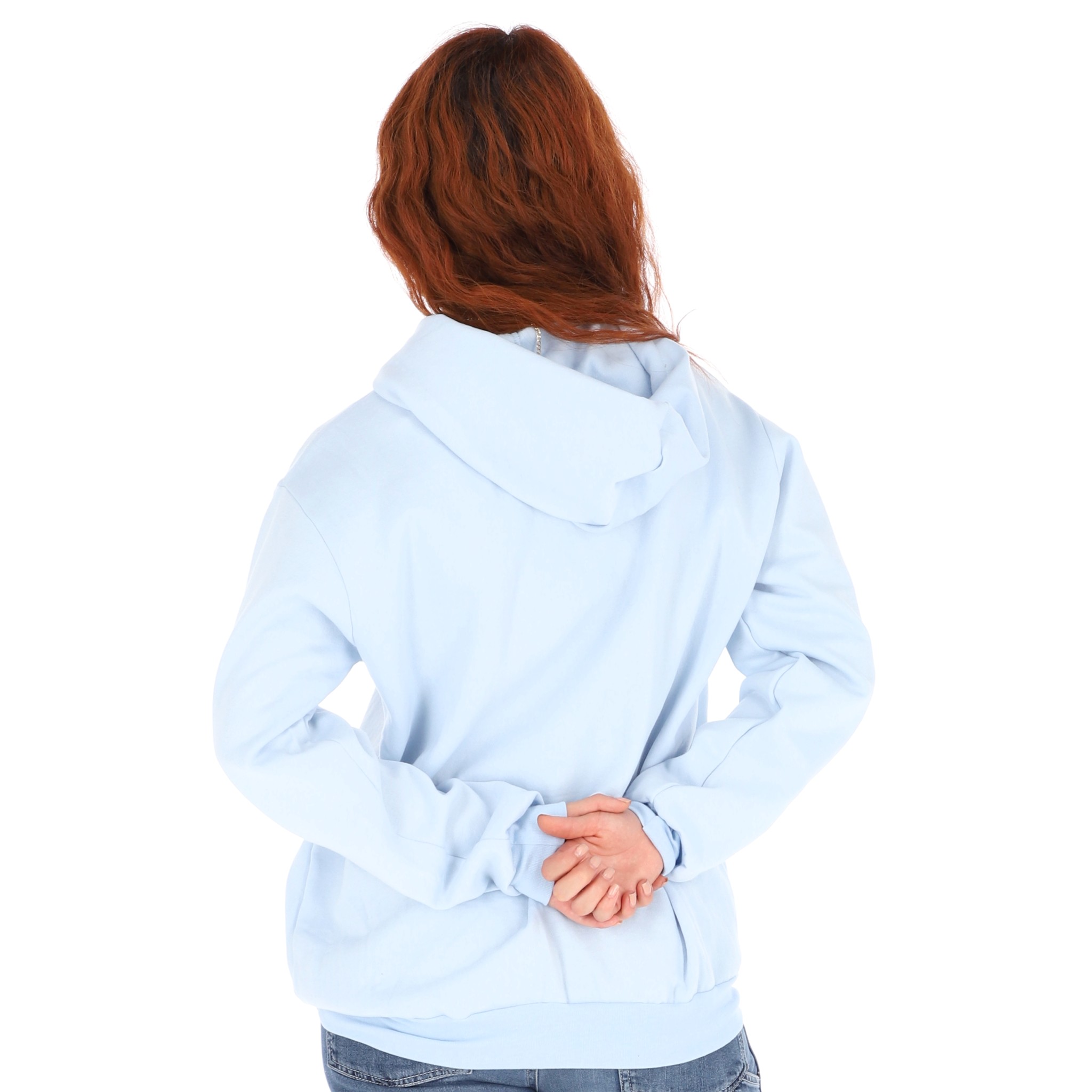 Sudadera Con Capucha Color Azul Cielo Para Mujer CHB Chili Beans Clothing Co.