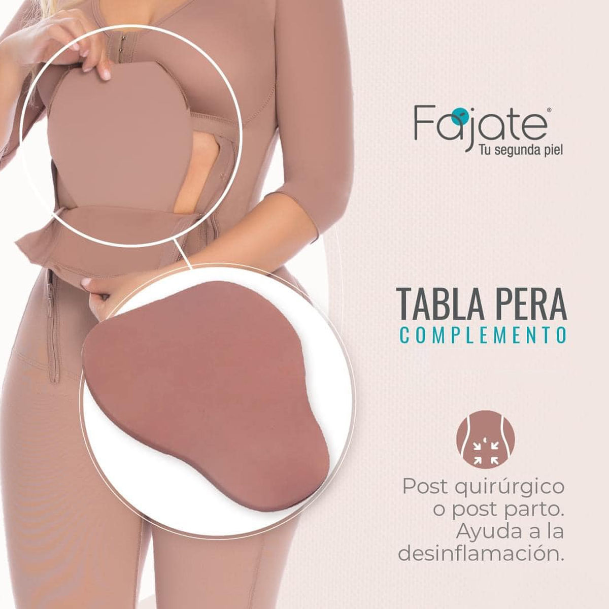 Tabla Compresion Abdominal Colombiana, Tabla Abdominal Moldeara Reductora Lipo Board Fajas Colombianas 