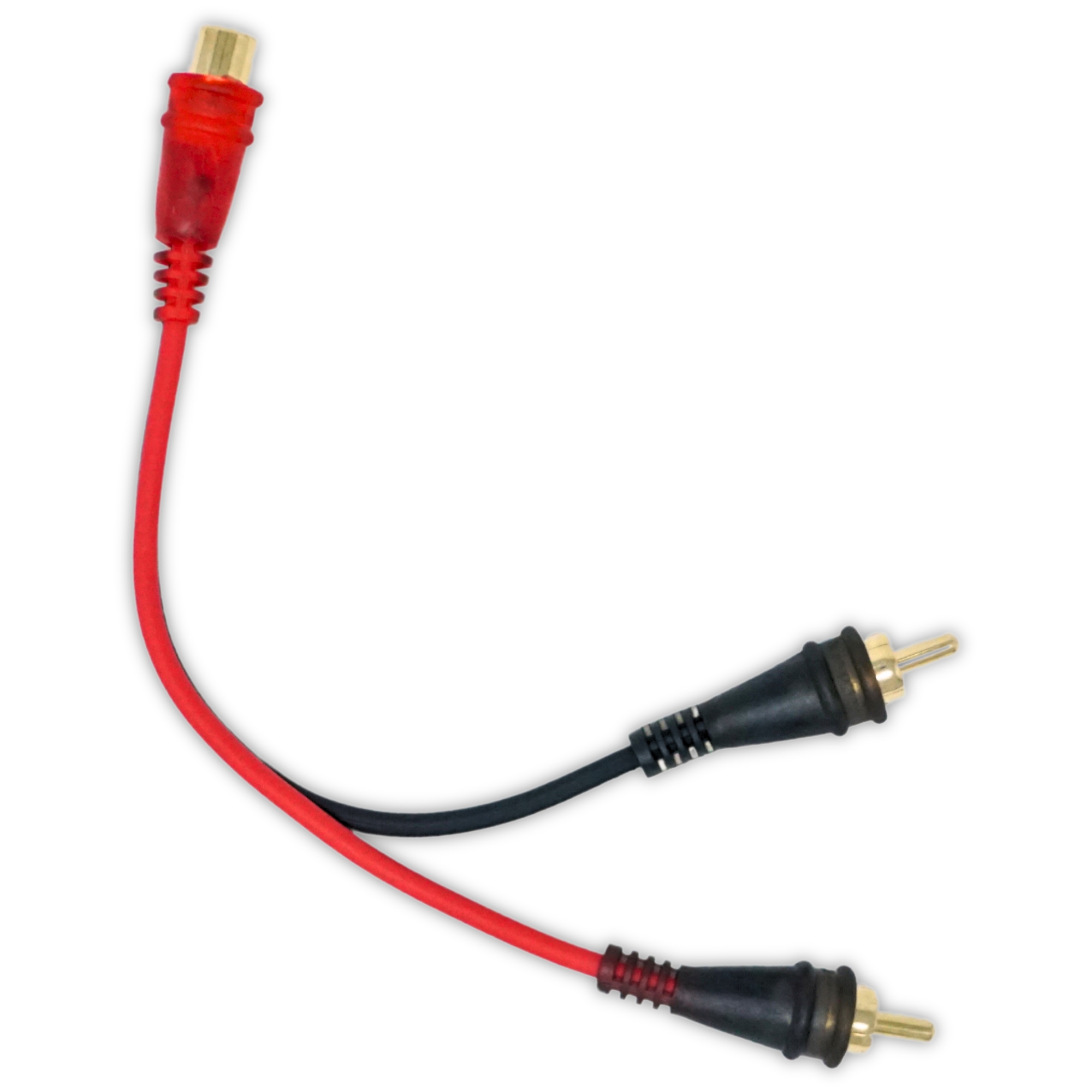 Pack de 10 Cables RCA Howler Y Audiopipe AMF-YF-2M 1 Hembra A 2 Macho