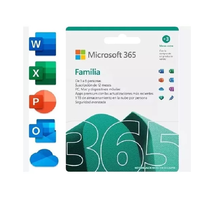 Licencia Office Microsoft 365 para más de 5 equipos 