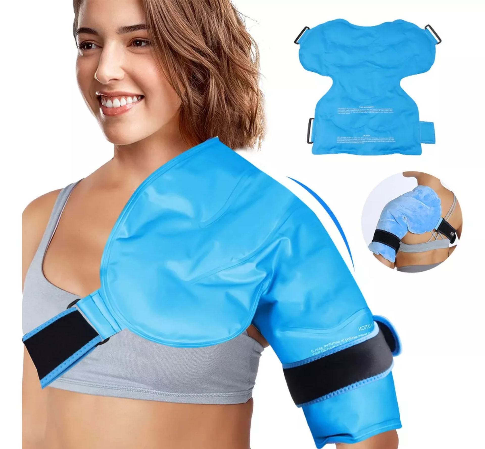 Compresa De Gel Frio Calor Para Aliviar El Dolor De Hombro