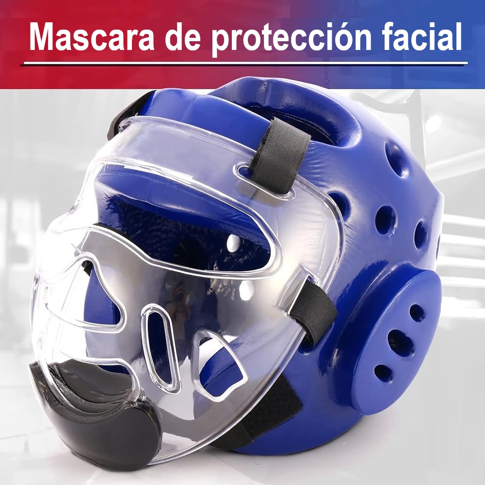 Máscara de Taekwondo protección facial