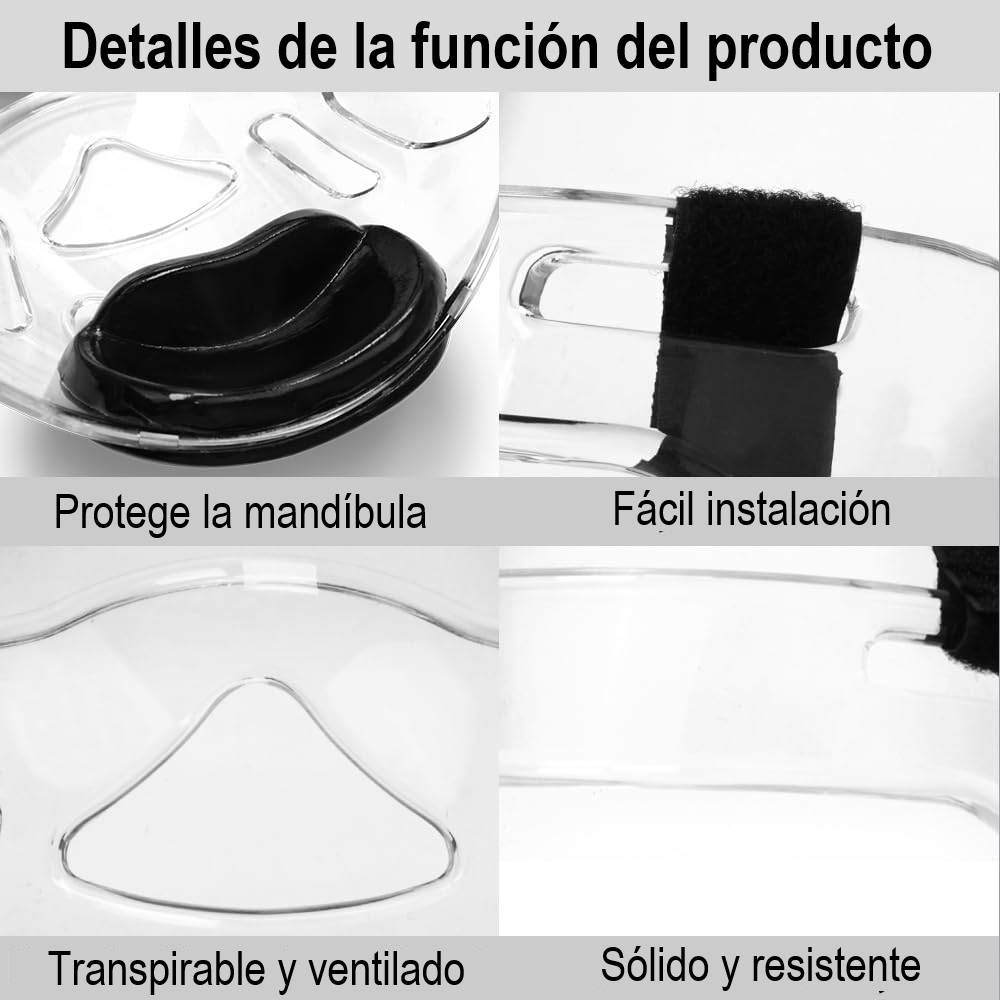 Máscara de Taekwondo protección facial