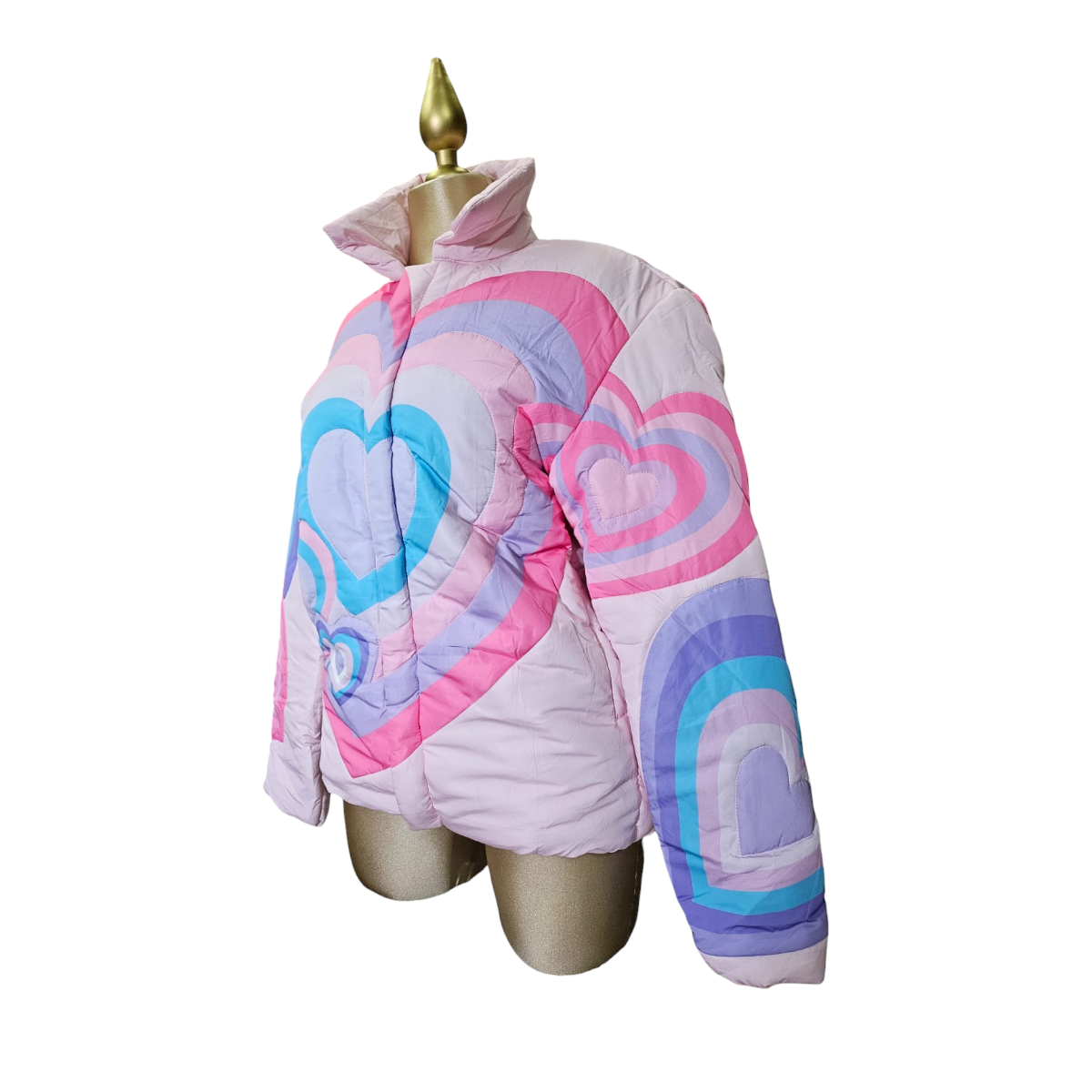 Chamarra Estampado Corazones Para Dama LC DESIGNS COLLECTION