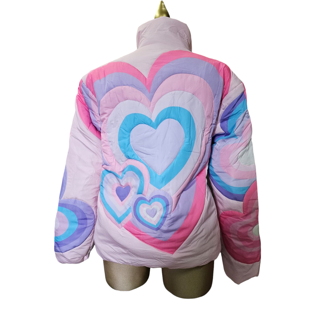 Chamarra Estampado Corazones Para Dama LC DESIGNS COLLECTION