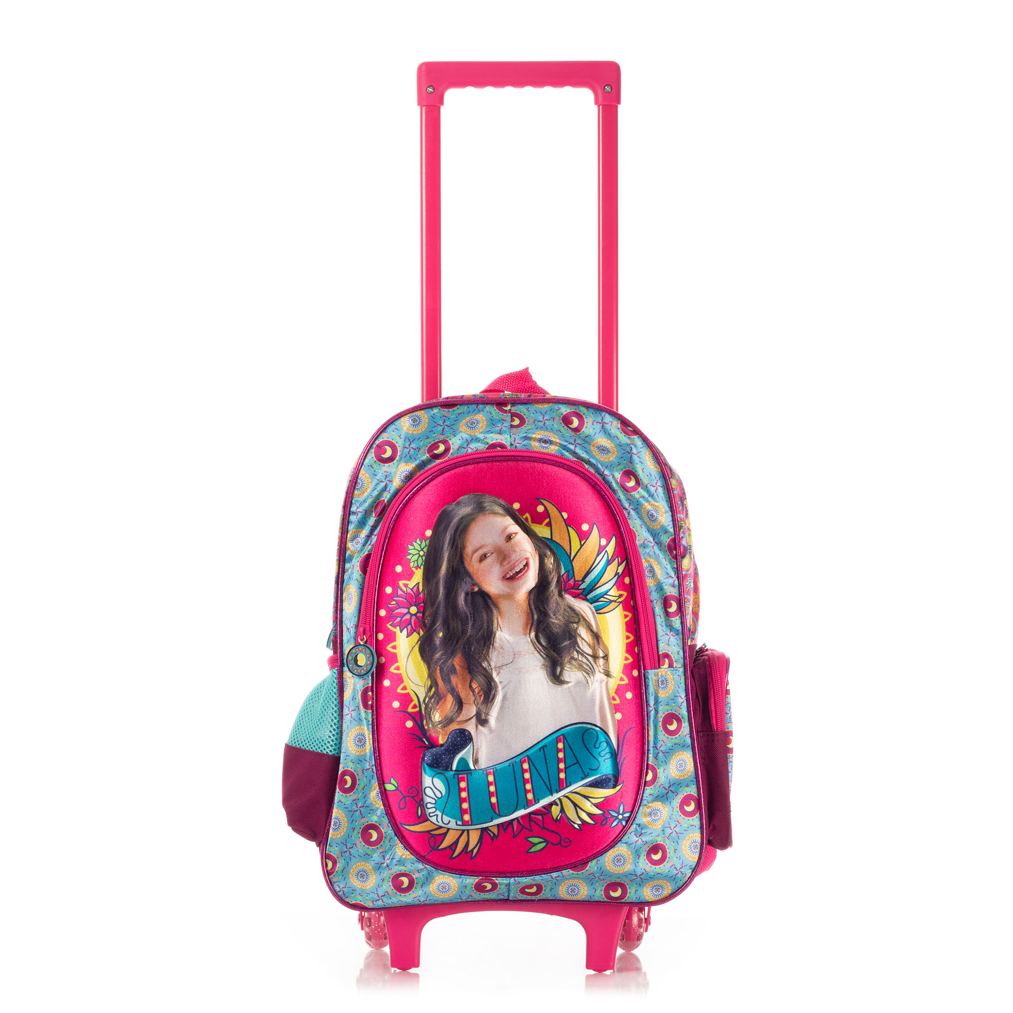 Mochila Soy Luna Azul - Rosa con Ruedas 0218