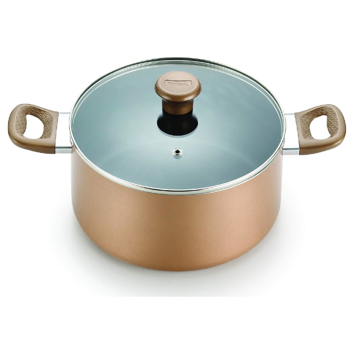 Batería de Cocina T-Fal 14 Pzas Excite Antiadherente Bronce