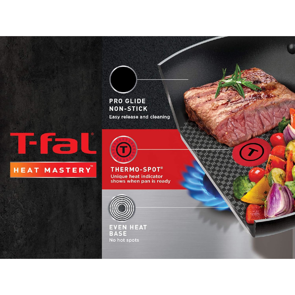 Batería de Cocina T-Fal 14 Pzas Excite Antiadherente Bronce
