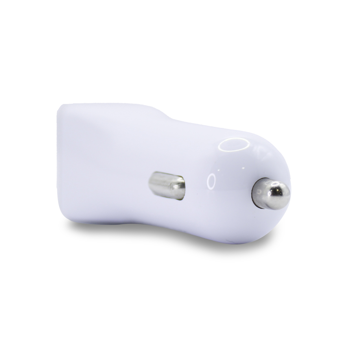Cargador Para Auto 1hora Carga Rápida Salida 5v A 2.4 Color Blanco