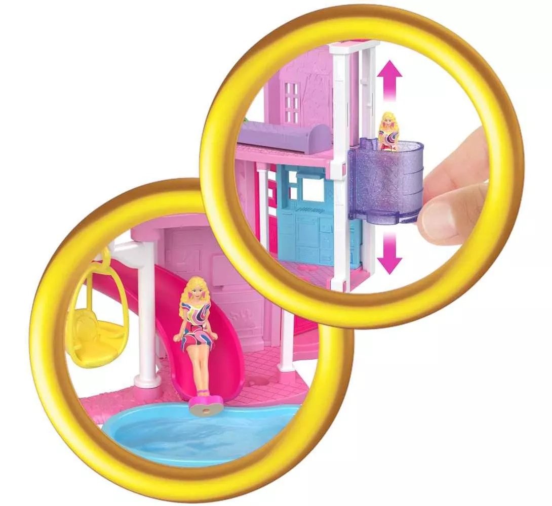Barbie Mini Barbieland Casa De Muñecas De Los Sueños Color Rosa
