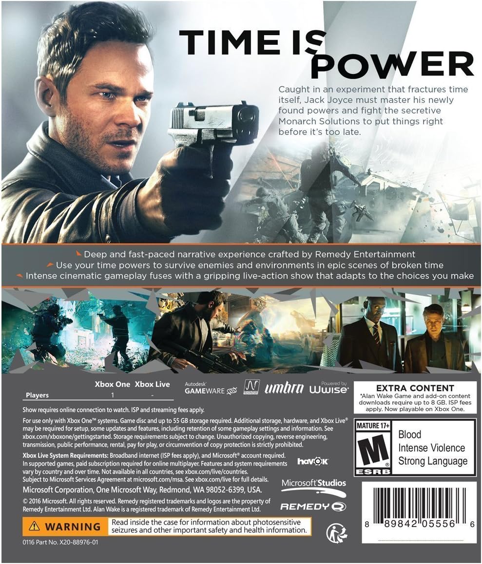 Quantum Break - Xbox One - ulident