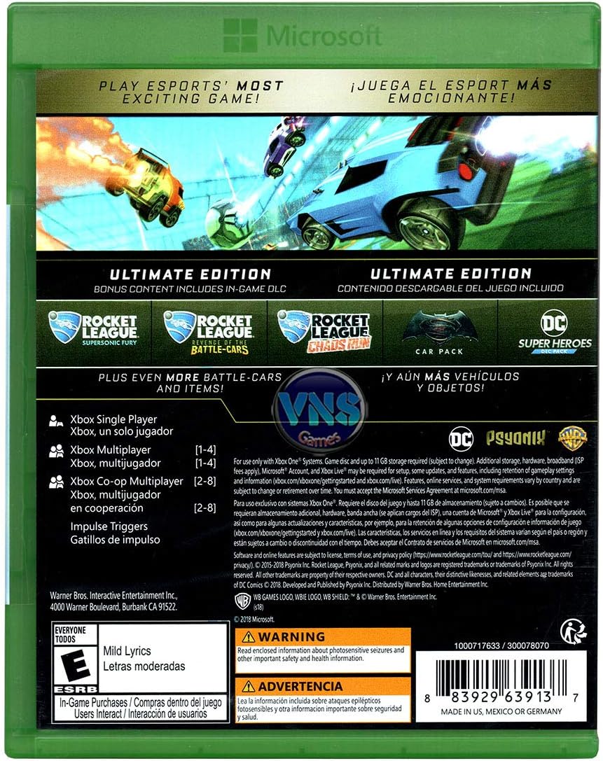 Rocket League Ultimate Edition - Xbox One 