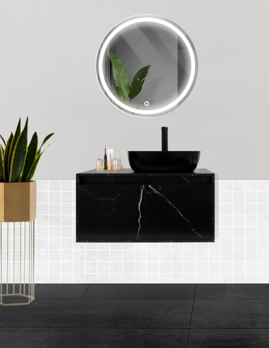 Gabinete De Baño Para Lavabo SIMONE Sin Lavabo Ni Llave