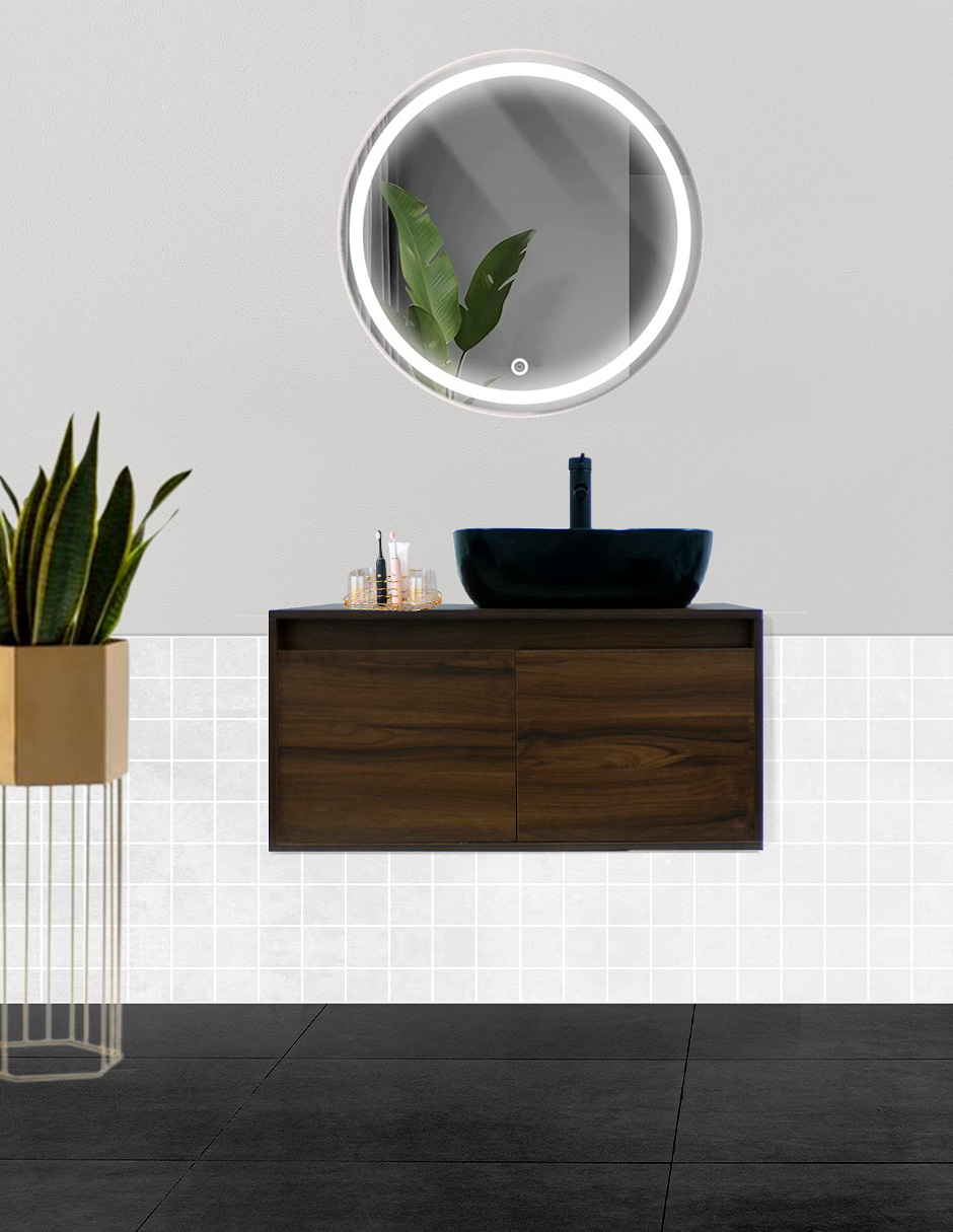 Gabinete De Baño Para Lavabo SIMONE Sin Lavabo Ni Llave