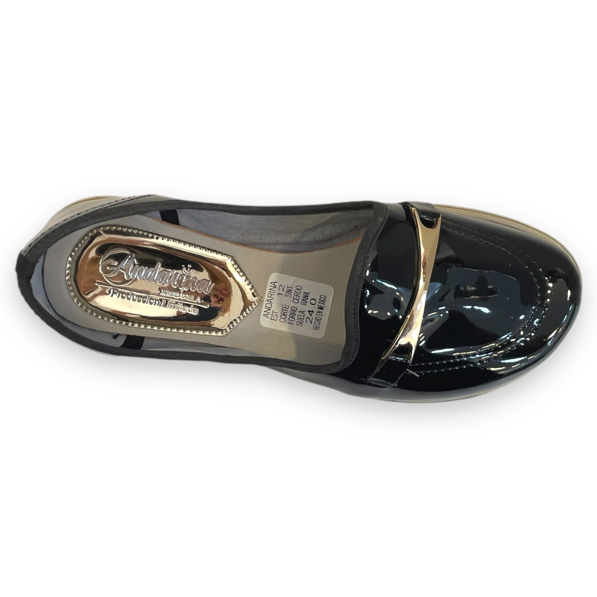 Zapatos Mocasines De Mujer Casual Suela Plataforma Andarina