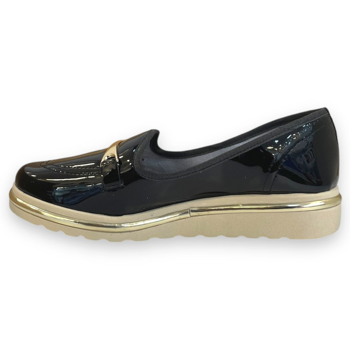 Zapatos Mocasines De Mujer Casual Suela Plataforma Andarina
