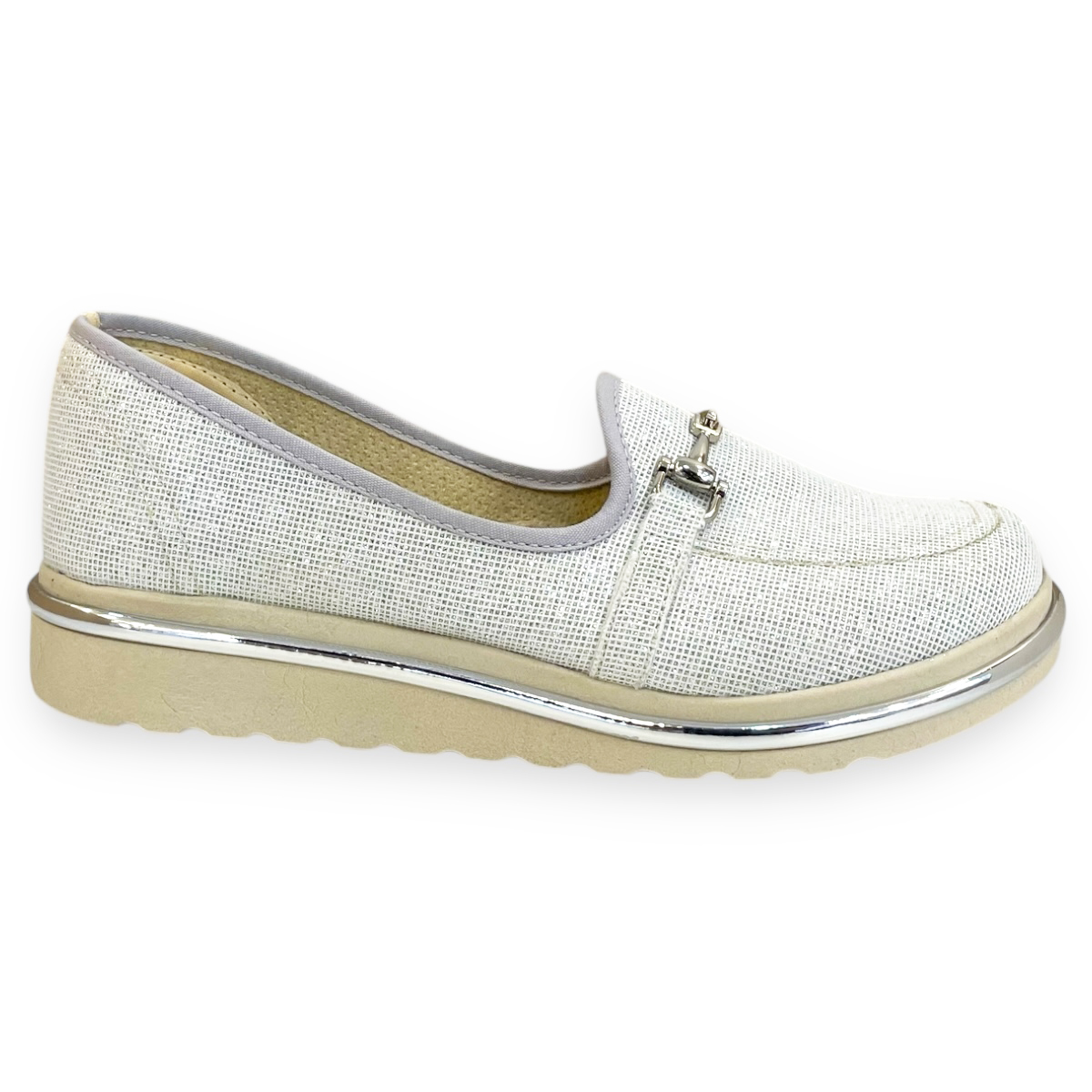 Zapatos Mocasines De Mujer Casual Suela Plataforma Andarina