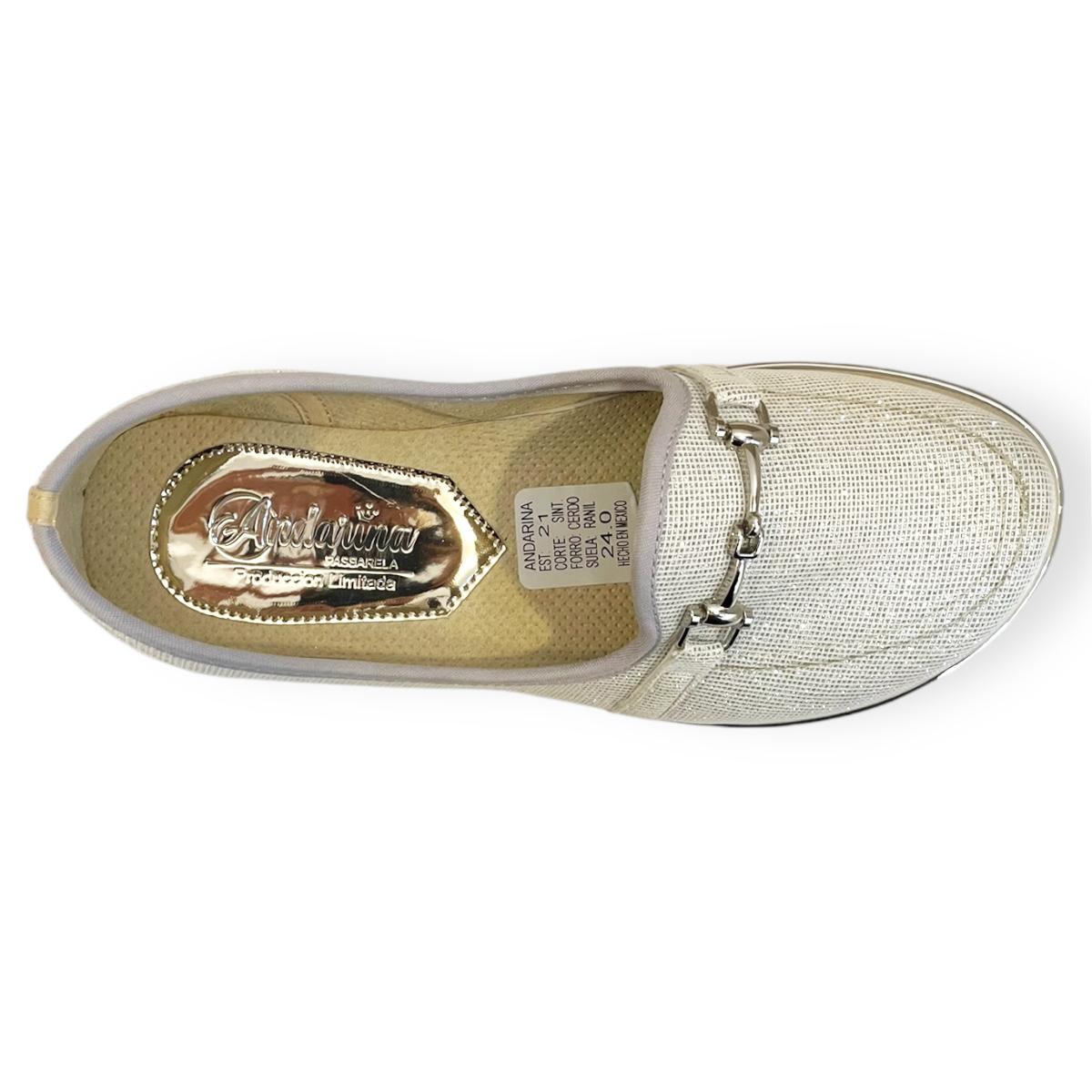 Zapatos Mocasines De Mujer Casual Suela Plataforma Andarina